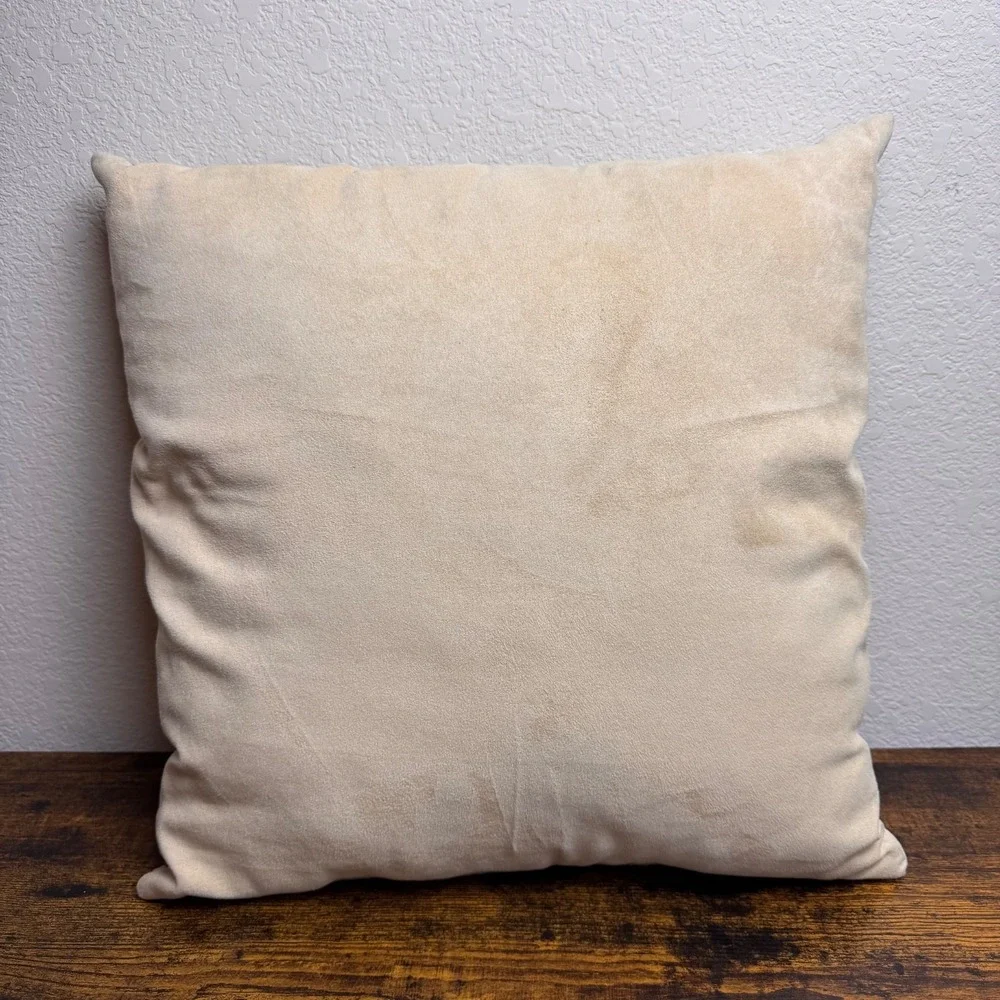 Brentwood Originals October Harvest Pumpkin Throw Pillow 18 x 18 Autumn Decor